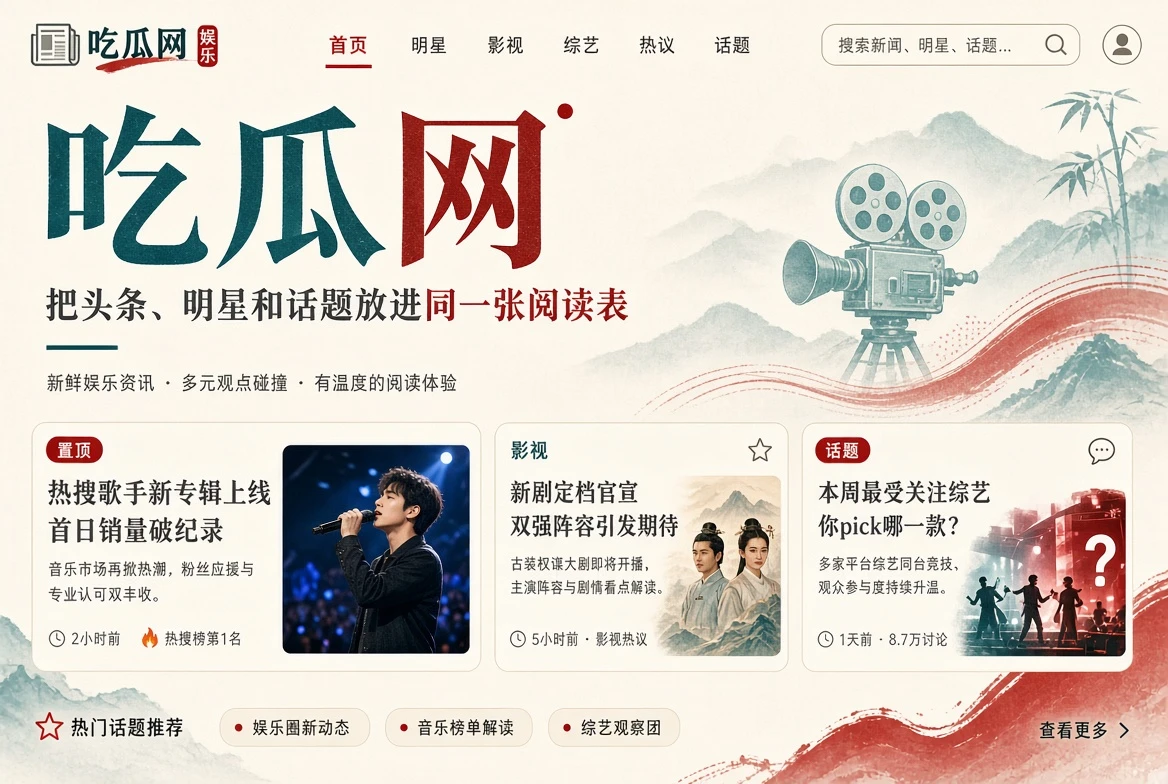 吃瓜网今日资讯主封面
