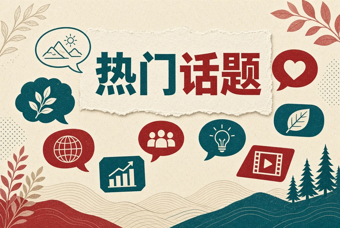 热门话题栏目影像